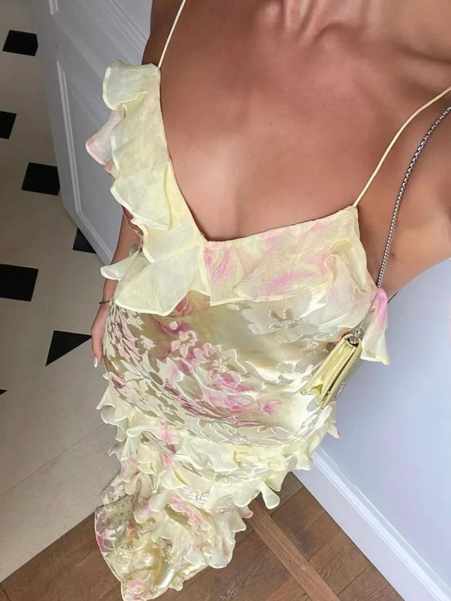 Cassidy | Bezauberndes Rüschenkleid