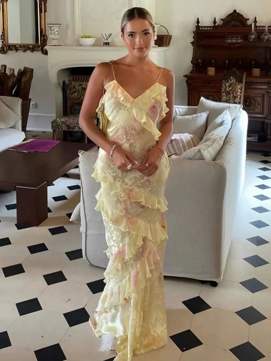 Cassidy | Bezauberndes Rüschenkleid